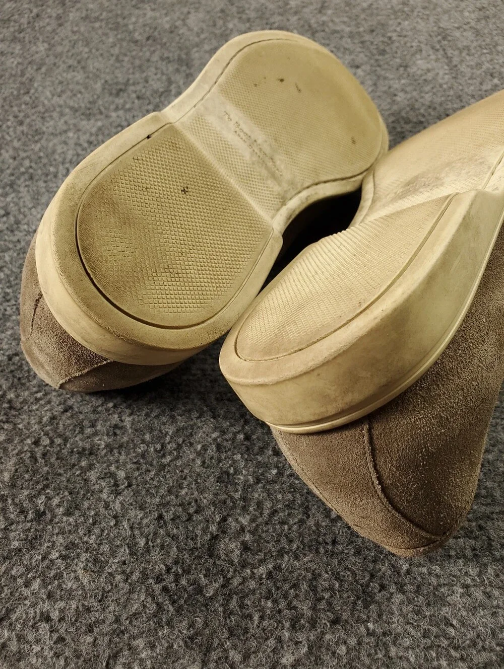 To Boot New York Adam Derrick Venetian Loafer 11.5 Suede Taupe Italy Slip On 540